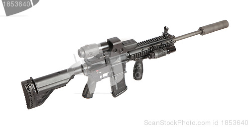 Image of US Army M4 rifle