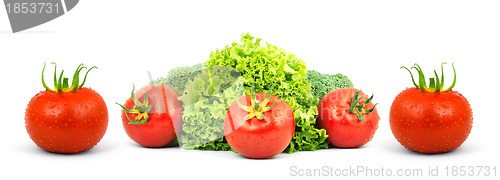 Image of Low-calorie raw vegetables