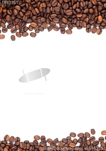 Image of Brown roasted coffee beans