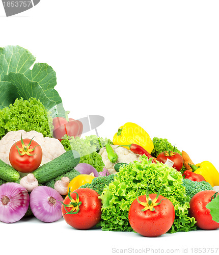 Image of Fresh fruits and vegetables