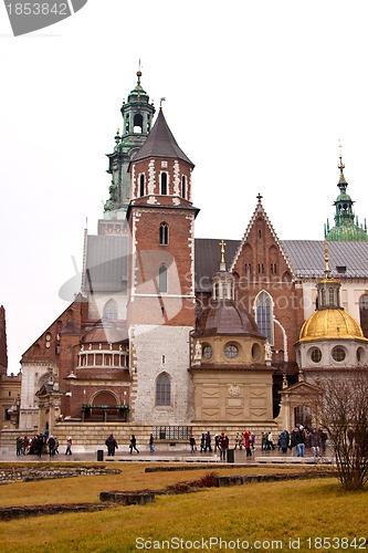 Image of Wawel Cathedral  in Krakow, Poland