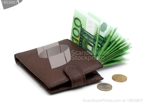 Image of Purse with money