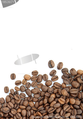 Image of Brown roasted coffee beans