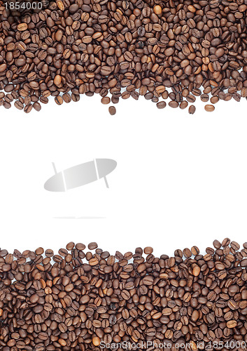 Image of Brown roasted coffee beans