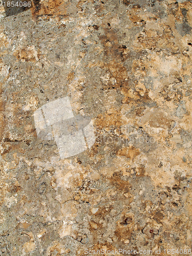 Image of Bonifacio fortification wall plaster, Corsica, France