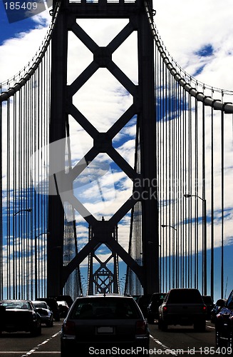 Image of Cars on Bay Bridge