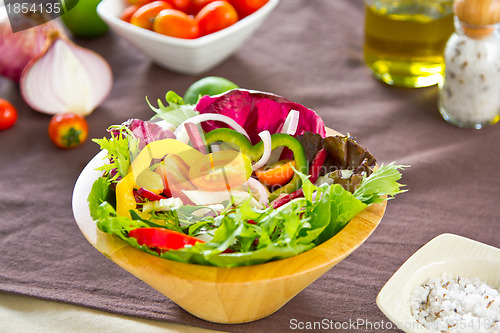 Image of Fresh Vegetables salad