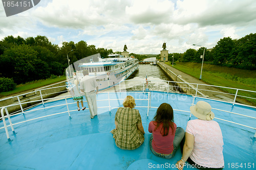 Image of On the ship bord