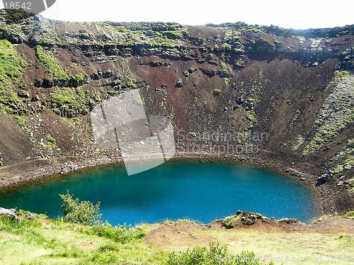 Image of icelandic crater