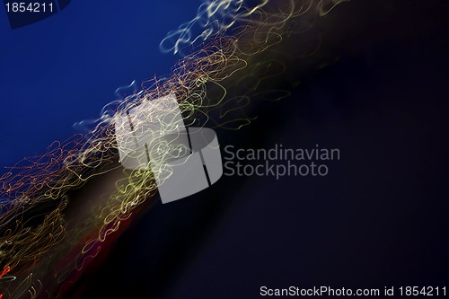 Image of Abstract street lights
