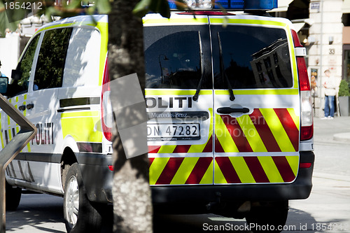 Image of Norwegian Police Car