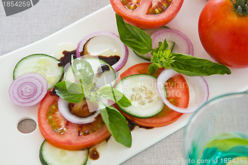 Image of Tomato and Basil antipasti