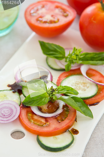 Image of Tomato and Basil antipasti