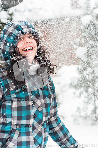 Image of Girl in the snow