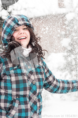 Image of Girl in the snow