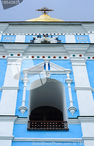 Image of Church in blue colors