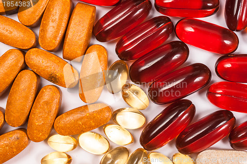 Image of Closeup of some medicine