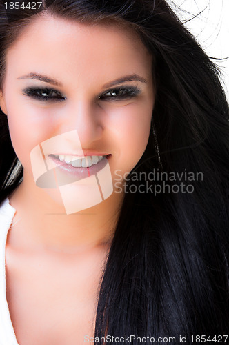 Image of Portrait of a beautiful young woman