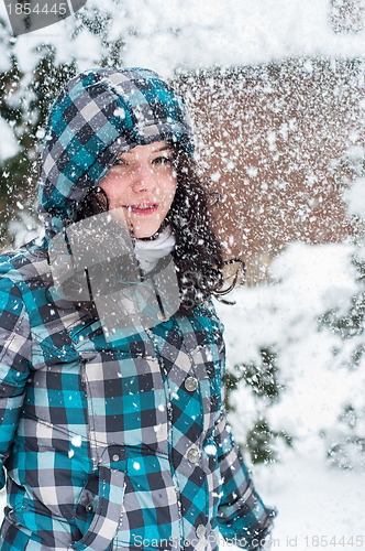 Image of Girl in the snow