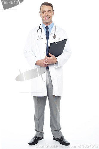 Image of Full length portrait of doctor at duty