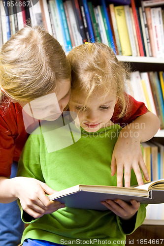 Image of In the library
