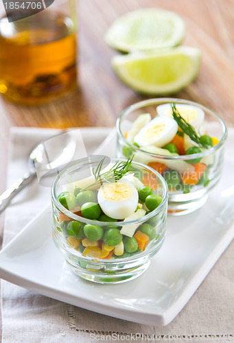 Image of Quail eggs salad