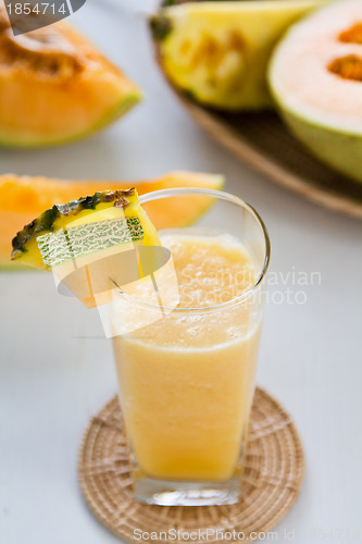 Image of Cantaloupe smoothie