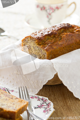 Image of Banana cake loaf
