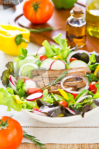 Image of Grilled beef salad