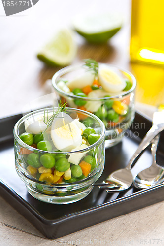 Image of Quail egg salad