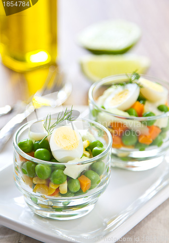 Image of Quail egg salad