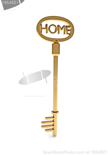 Image of Gold Key - Home Text