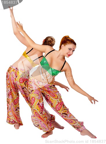 Image of Two belly dancers