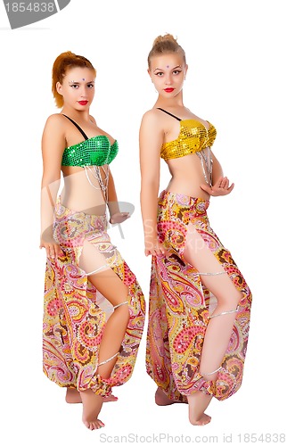 Image of Two belly dancers