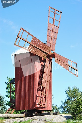 Image of Wooden Windmill