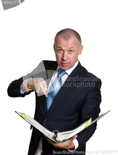Image of man in a business suit