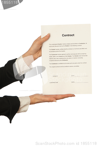 Image of Contract