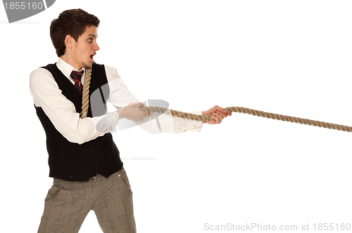 Image of tug-of-war at work