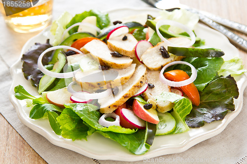 Image of Grilled chicken salad