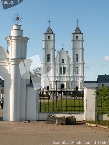 Image of church in Aglona (Latvia)