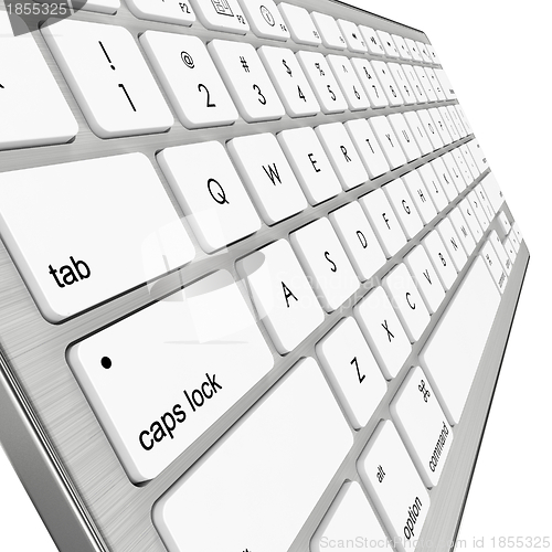 Image of Modern Computer Keyboard