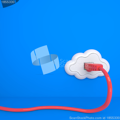 Image of Cloud Computing Concept.