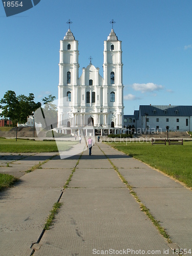 Image of church in Aglona (Latvia)