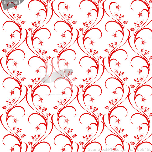 Image of Seamless Floral Pattern