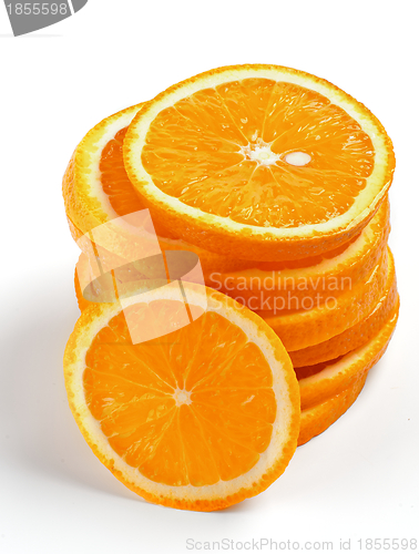 Image of Stack of Orange Lobules