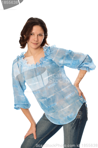 Image of woman in jeans