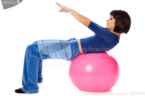 Image of Exercises on a gymnastic ball