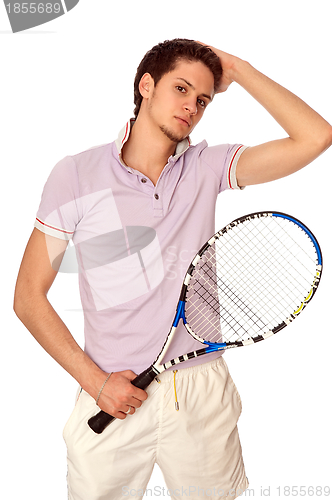 Image of playing tennis