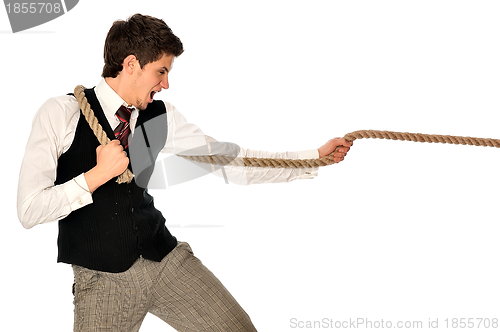 Image of tug-of-war at work