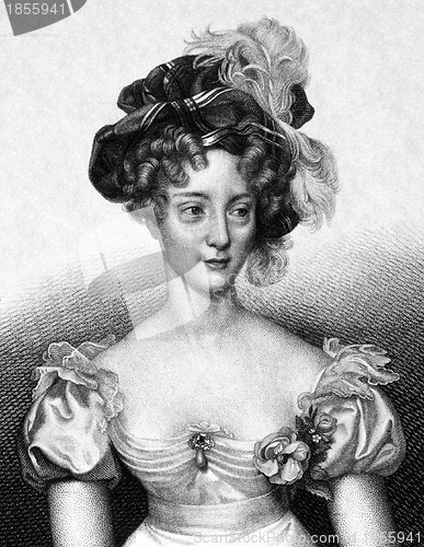 Image of Princess Caroline of Naples and Sicily